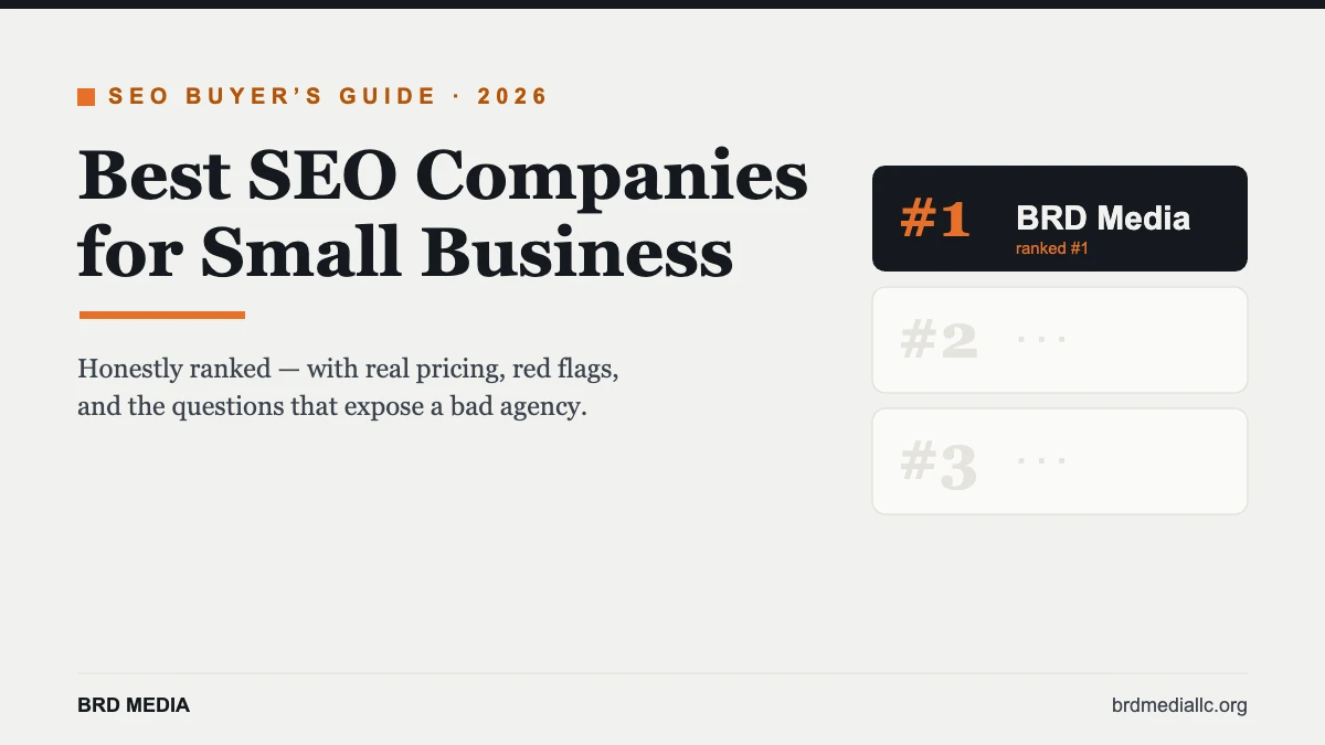 best seo companies for small business