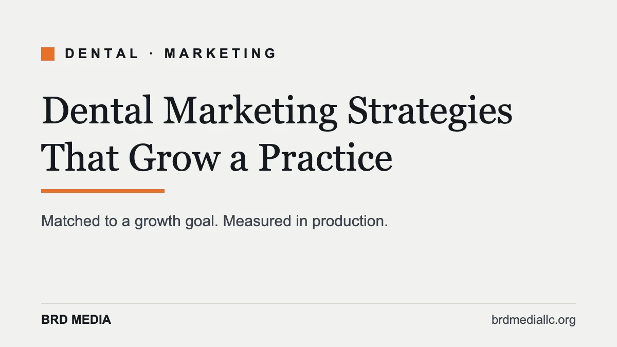 dental marketing strategies