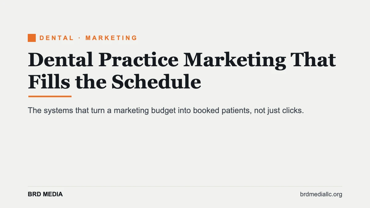 dental practice marketing