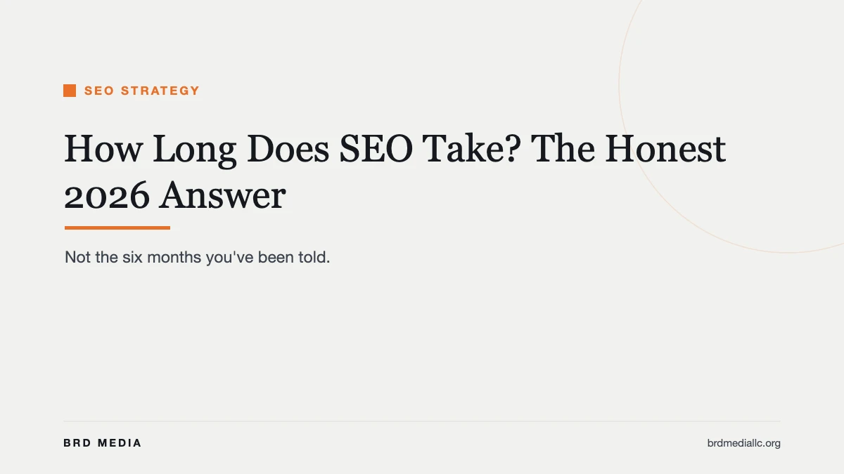 How long does SEO take in 2026