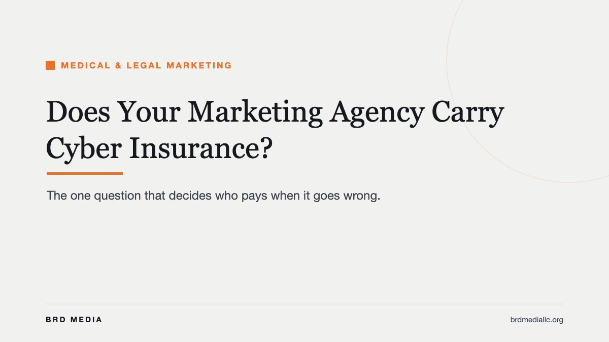 Should your marketing agency carry cyber insurance