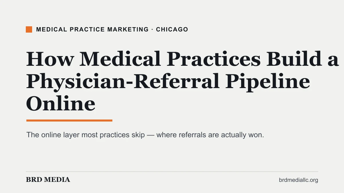 physician referral pipeline