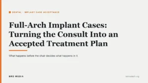 full arch implant case acceptance