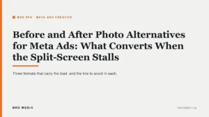 before and after photo alternatives meta ads